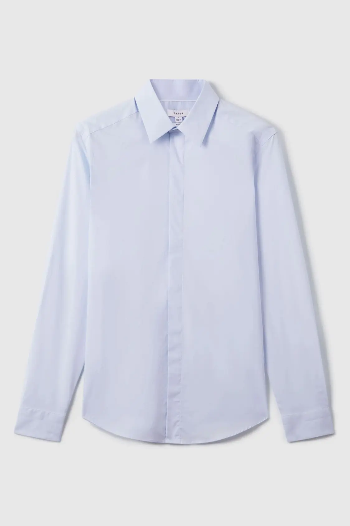 Camisa Slim Fit em Mix de Algodão