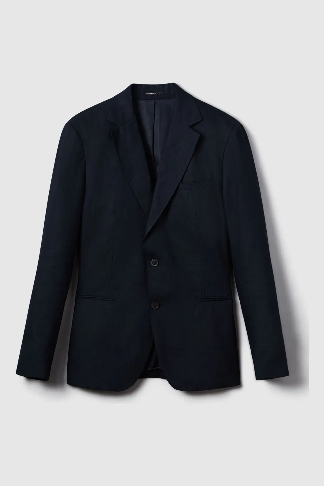 Blazer de Terno em Lã Stretch