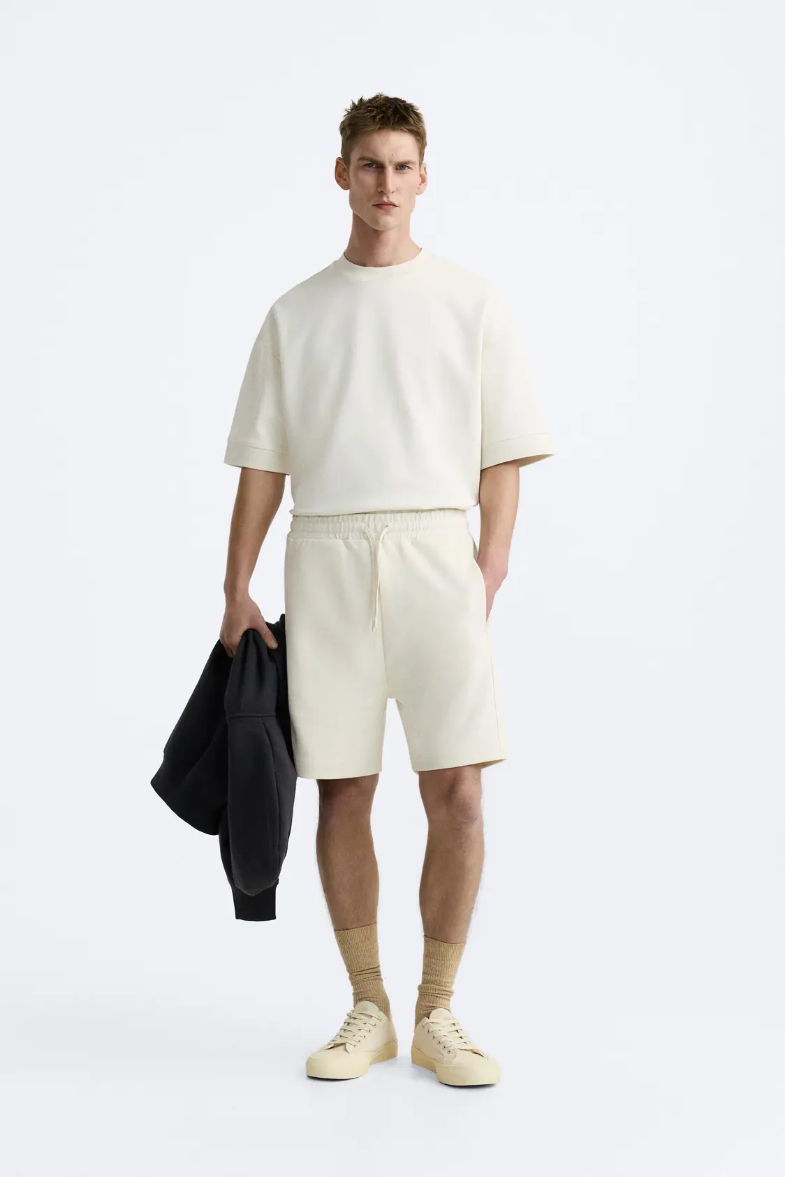 Bermuda Jogger de Algodão